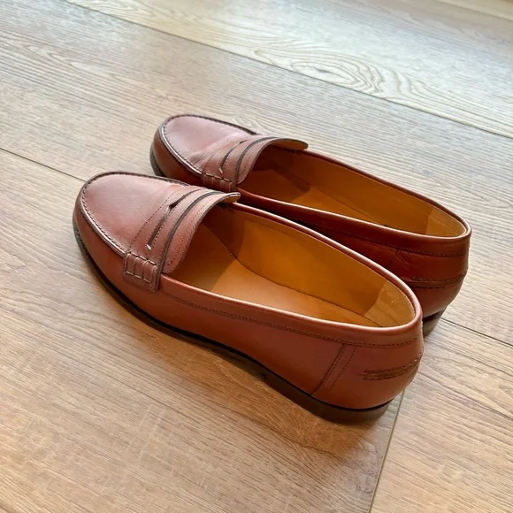 Sezane André Loafers Natural Heritage Leather - Size 8 - Picture 5 of 9